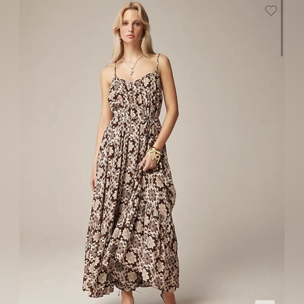 J.Crew Women's Caspia dress in floral crepe‎